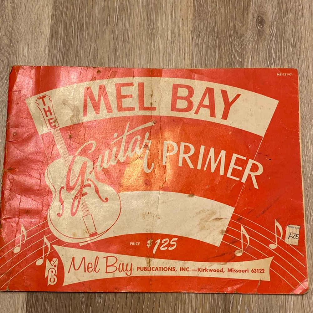 🎸✨ Vintage 1970 The Mel Bay Guitar Primer Book ✨🎸